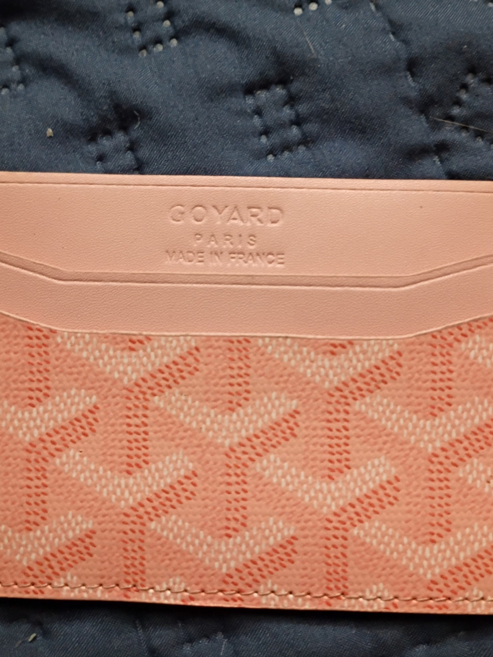 Y-style Pink Coral Card Holder